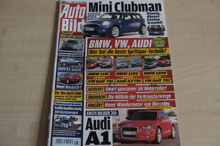 Deckblatt Auto Bild (31/2007)